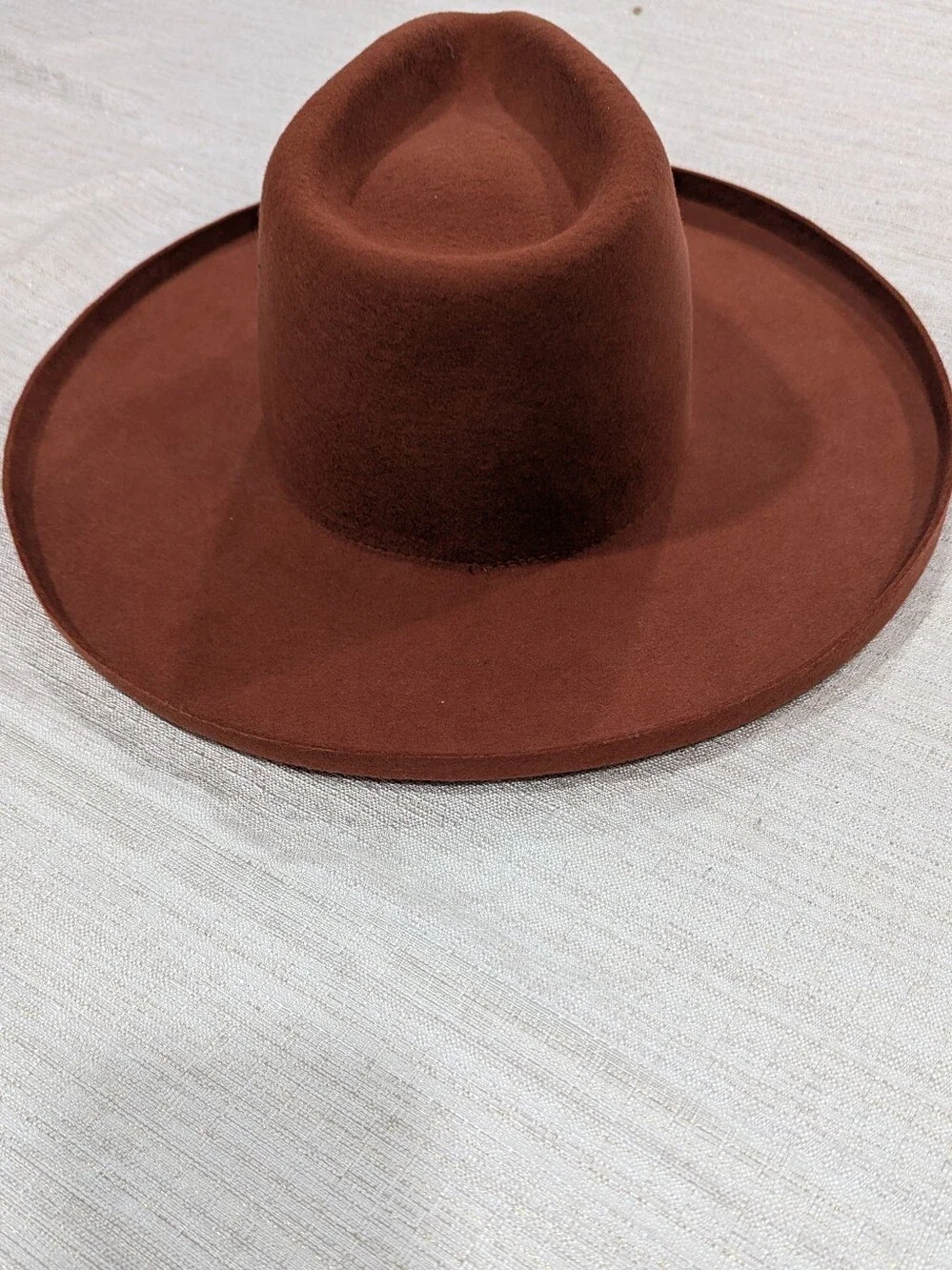 GIGI PIP Black Satin-Lined Wool Hat